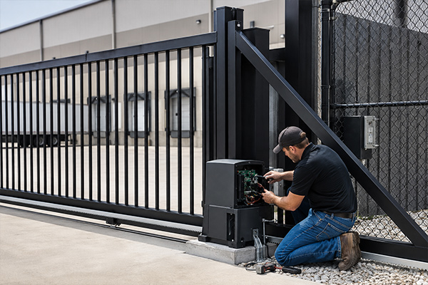 Commercial Gate Operator Installation for Controlled Access