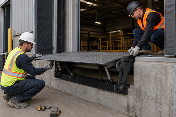 Loading Dock Leveler Installation for Efficient Shipping Areas